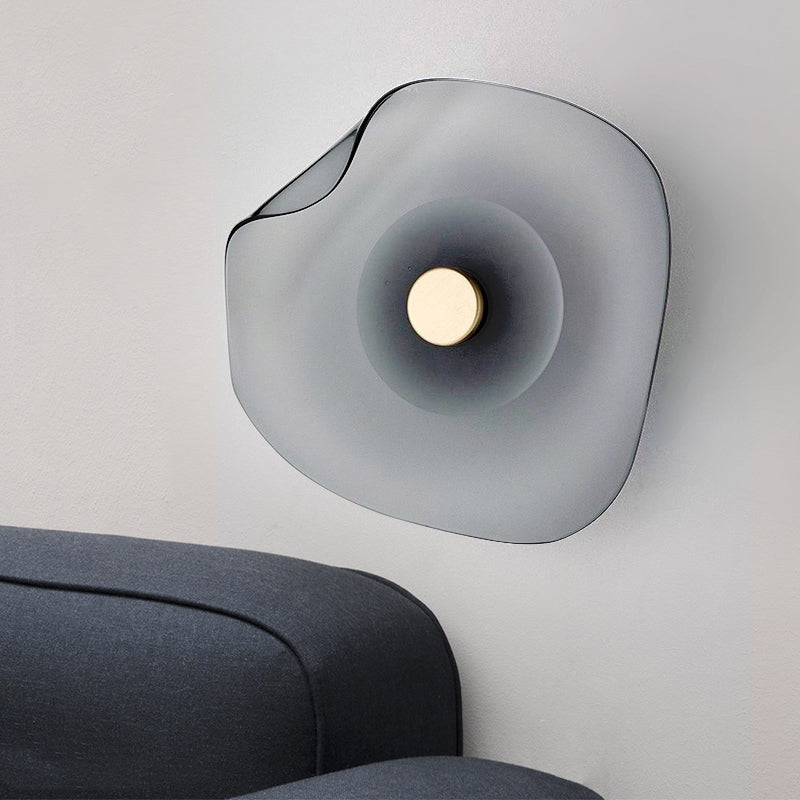Creative LED Glass Wall Lamp Designer Decor Wall Sconce