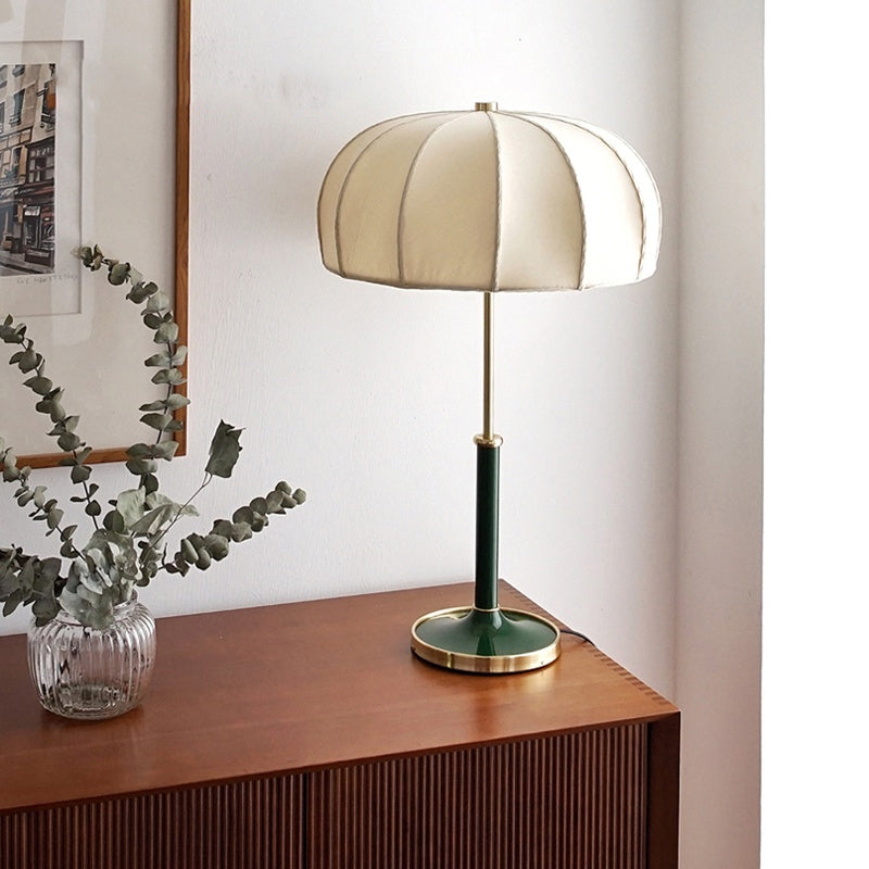Vintage Fabric Table Lamp Decor E27 Bedside Table Light